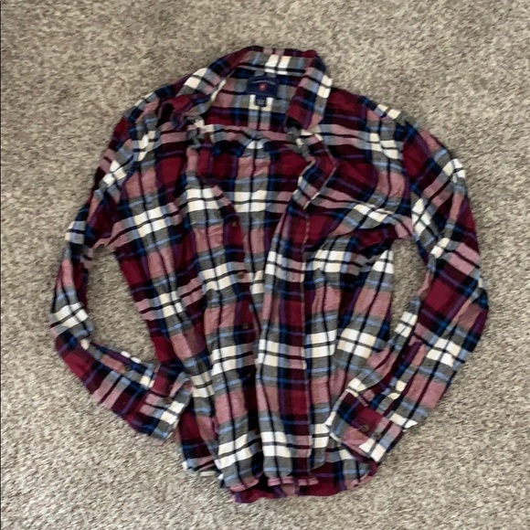 Saddle Ridge button plaid - Picture 1 of 2